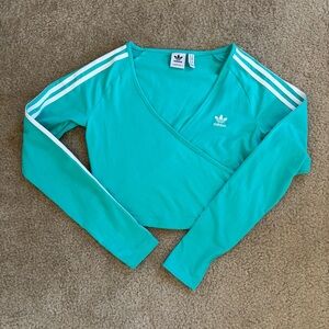 Adidas Long Sleeve Crop Top